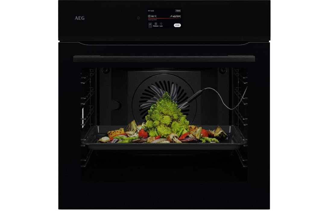 AEG NBE7P731AB Single Pyrolytic Oven - Black