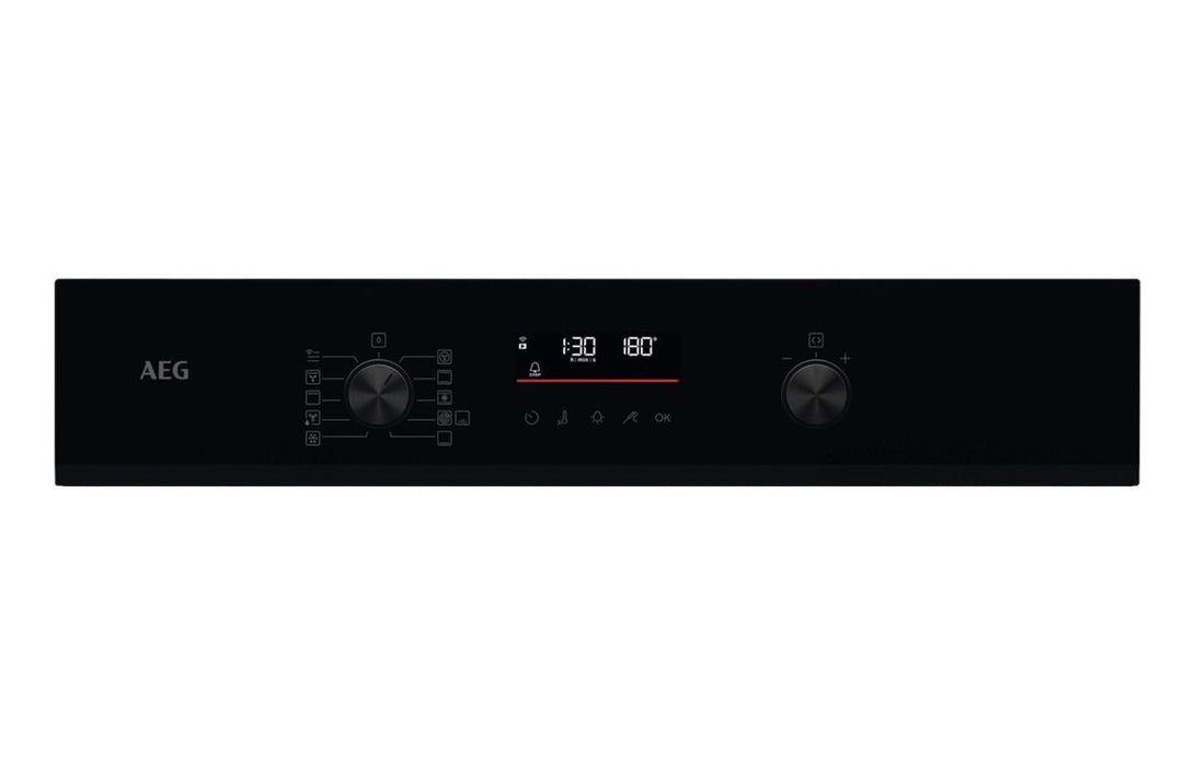 AEG NBS6P521AB Single Pyrolytic Oven - Black