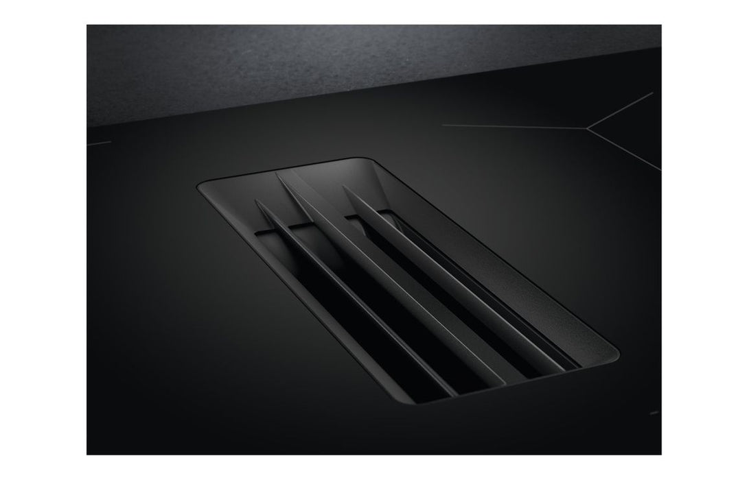 AEG NCH84C23AB 80cm Venting Induction Hob - Black Glass