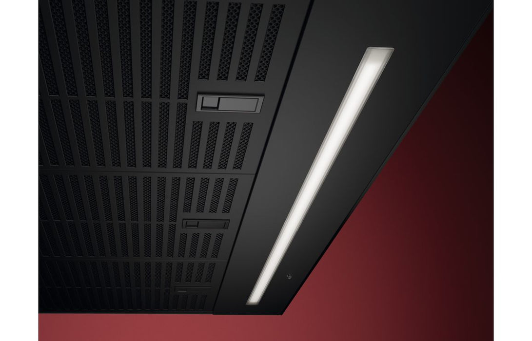 AEG NDB9791AT 90cm Flat Box Chimney Hood - Matt Black