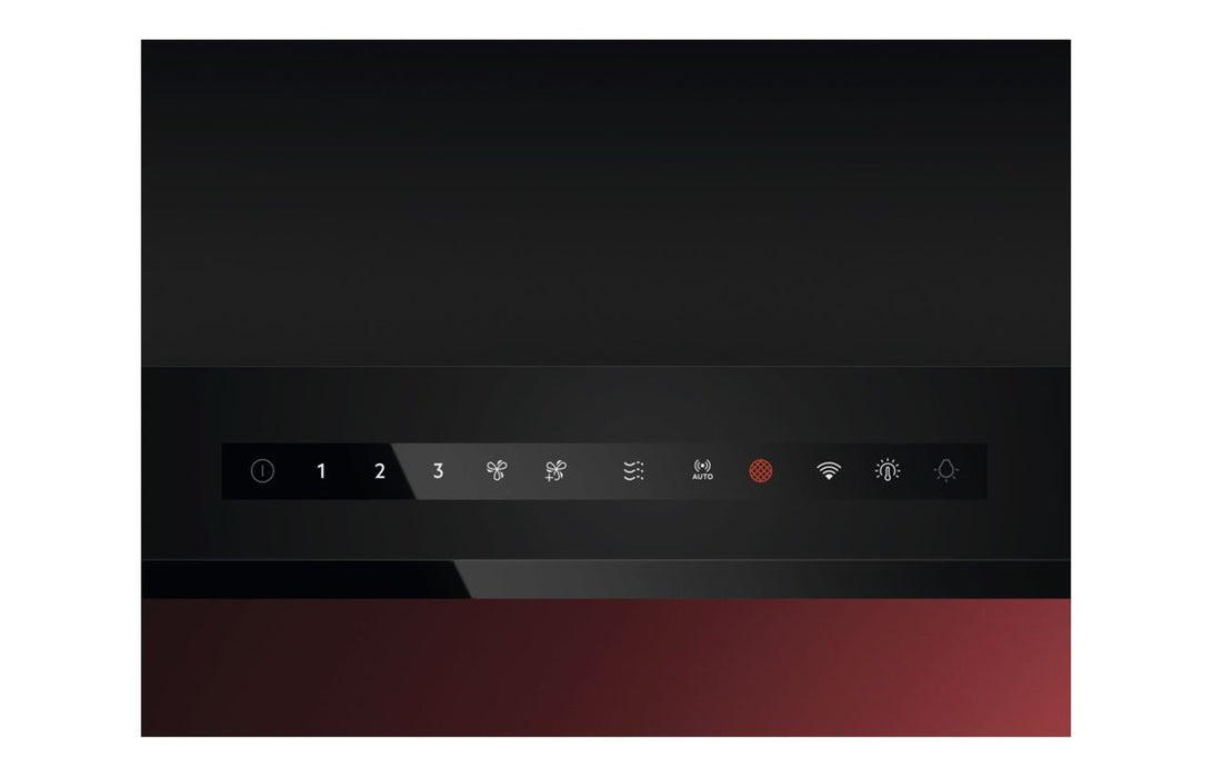 AEG NDB9791AT 90cm Flat Box Chimney Hood - Matt Black