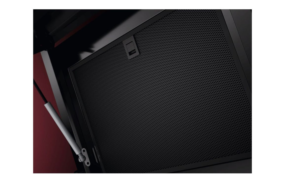 AEG NDV8761CT 60cm Angled Chimney Hood - Matt Black