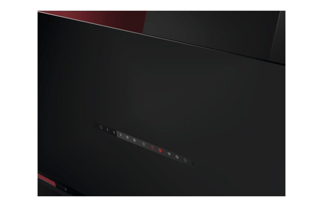 AEG NDV9791AT 90cm Angled Chimney Hood - Matt Black