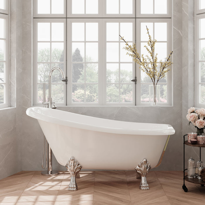 Chronos 1600mm Freestanding Bath