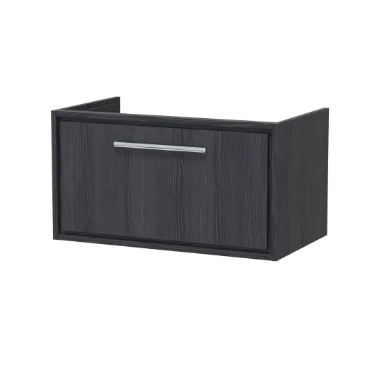 800mm Wall Hung Single Drawer Unit & Marble Worktop w Basin(Drawer, Unit or Set)