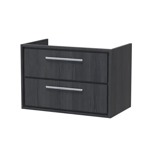 800mm Wall Hung 2-Drawer Unit & Basin Set  3Tap Hole (Drawer, Unit or Set)