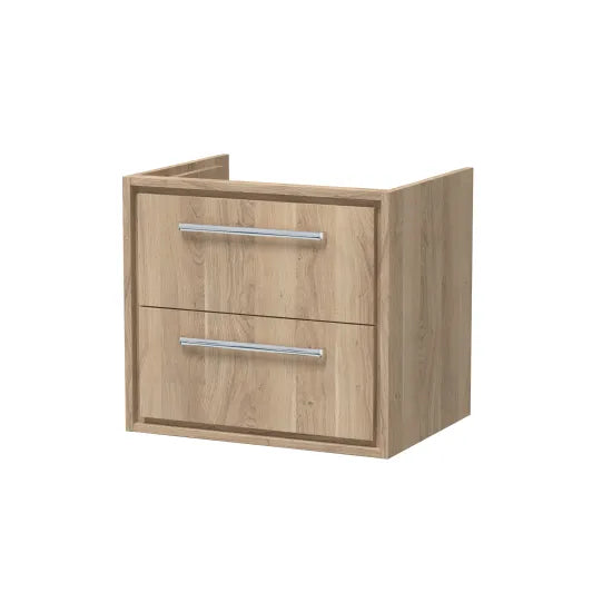 600mm Wall Hung 2-Drawer Unit (Drawer Unit or Set)