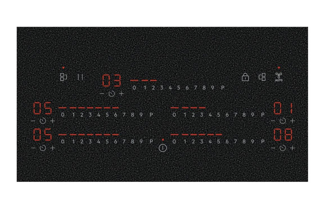 AEG NIK85M00AZ 80cm Flex Induction Hob - Matt Black