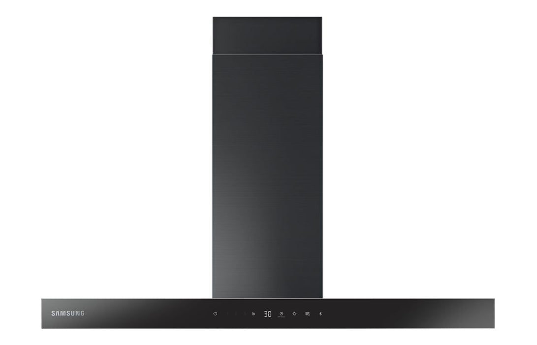 Samsung NK36C5703TM/UR 90cm Box Chimney Hood - Black Steel