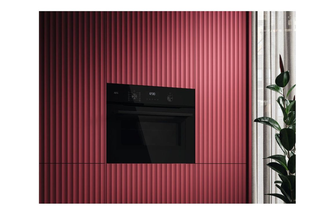 AEG NKK6N501B Compact Electric Oven - Black