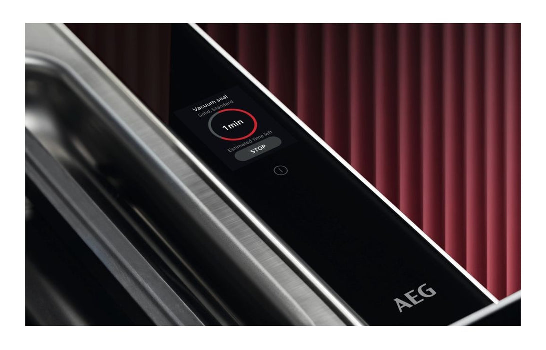 AEG NKV914B 14cm Vacuum Sealer Drawer - Black