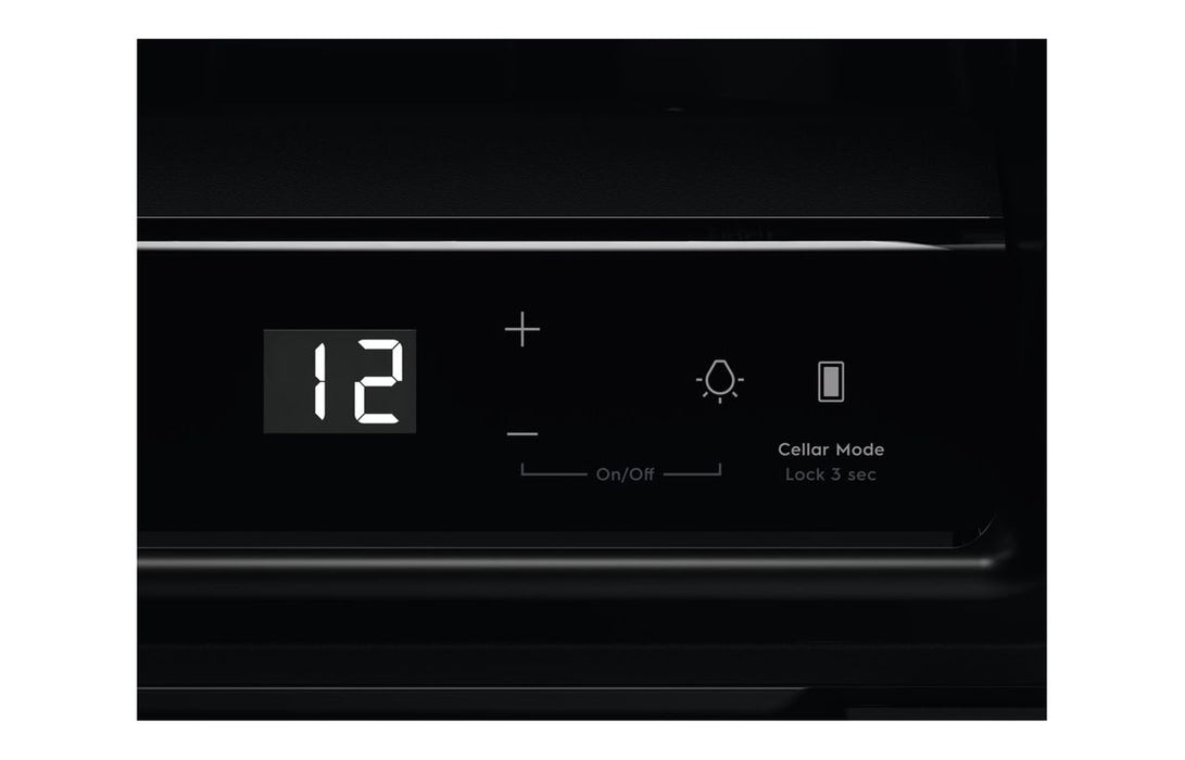 AEG NKW8P21KAB Semi Integrated 60cm Wine Cabinet - Black