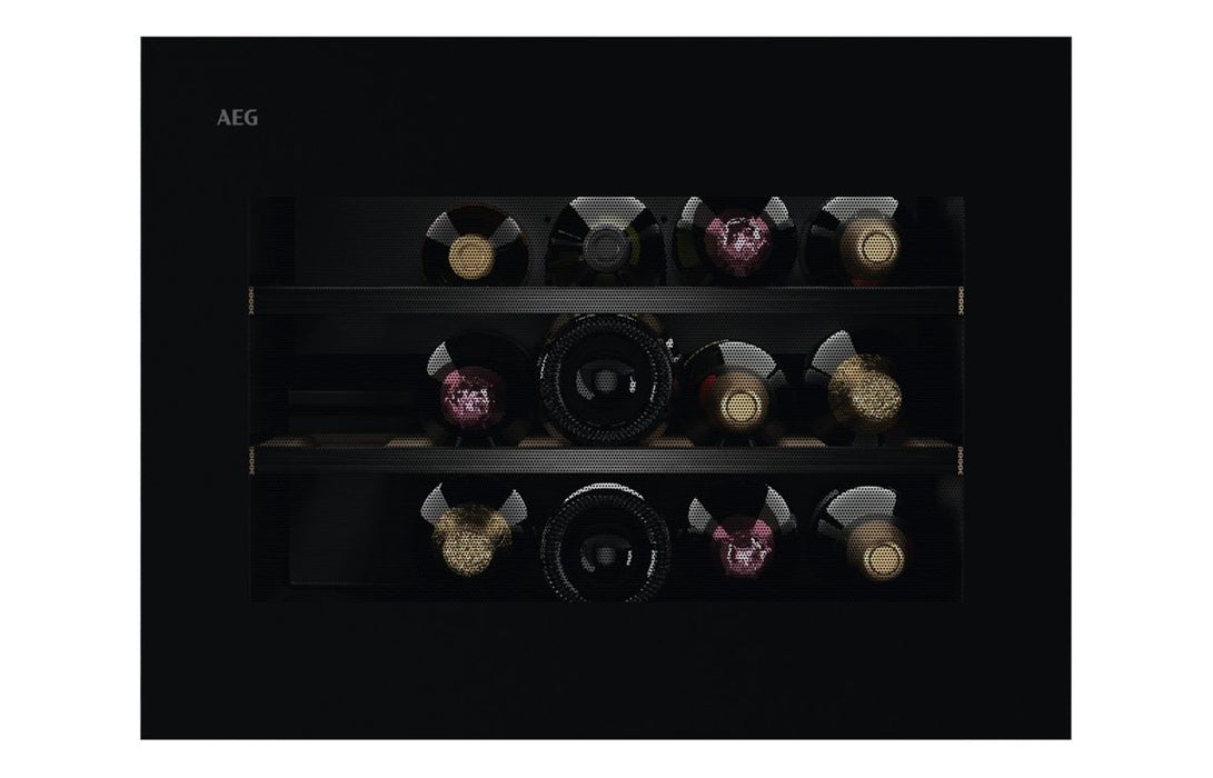 AEG NKW8P21KAB Semi Integrated 60cm Wine Cabinet - Black