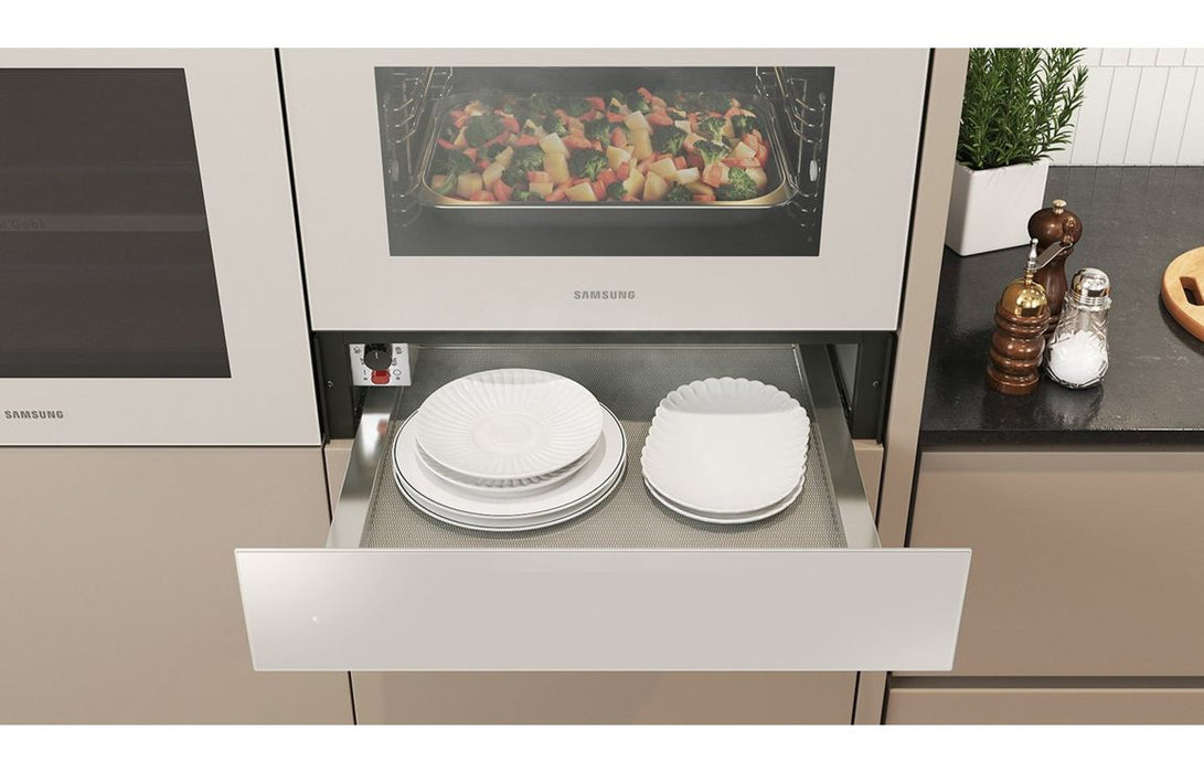 Samsung NL20B5100WA/EU 14cm Warming Drawer - Satin Beige