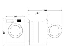 Hotpoint NM11 1048 WC A UK F/S 10kg 1400rpm Washing Machine - White