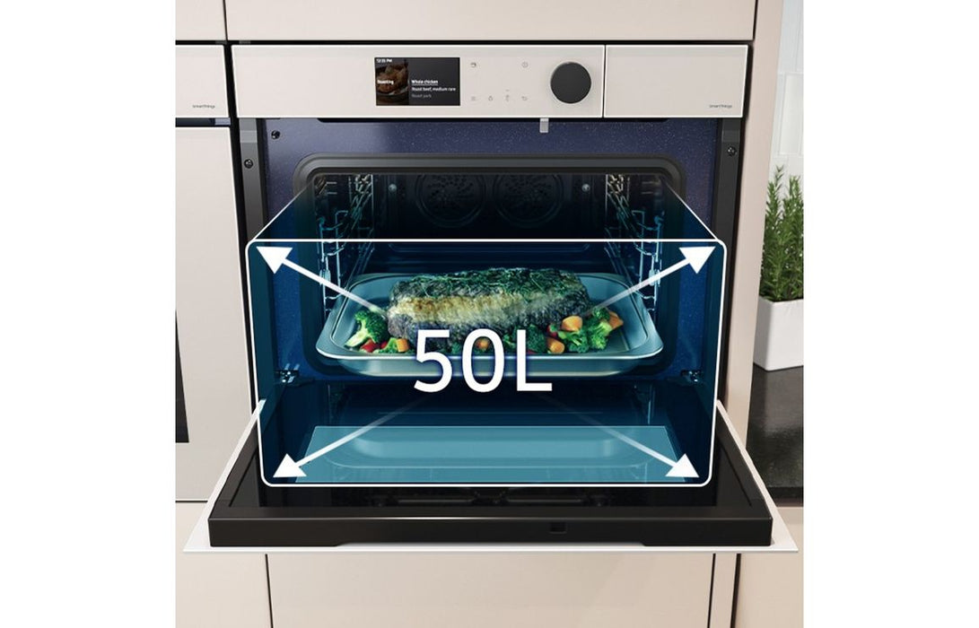 Samsung Bespoke Series 7 NQ5B7993AAA/U4 Compact Steam Combination Oven - Satin Beige