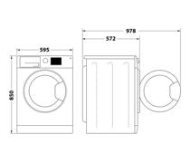 Hotpoint NSWF 7469 GG UK F/S 7kg 1400rpm Washing Machine - Graphite