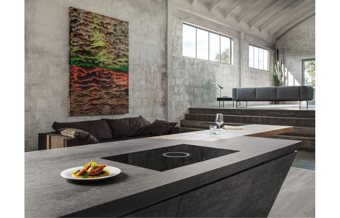 Elica NikolaTesla Switch 85cm Venting Induction Hob (Ducting) - Black