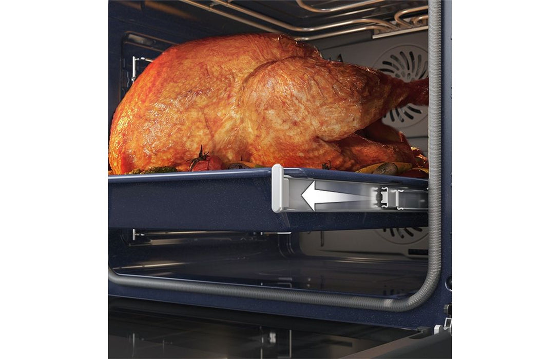 Samsung Bespoke Series 4 NV7B42503AK/U4 Oven with Dual Cook - Black Glass