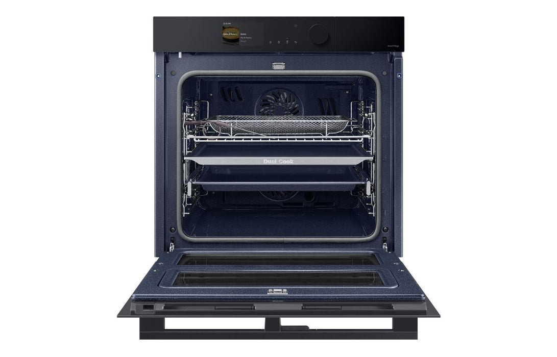 Samsung Bespoke Series 6 NV7B6795JAK/U4 Oven with Dual Cook Flex - Black Glass