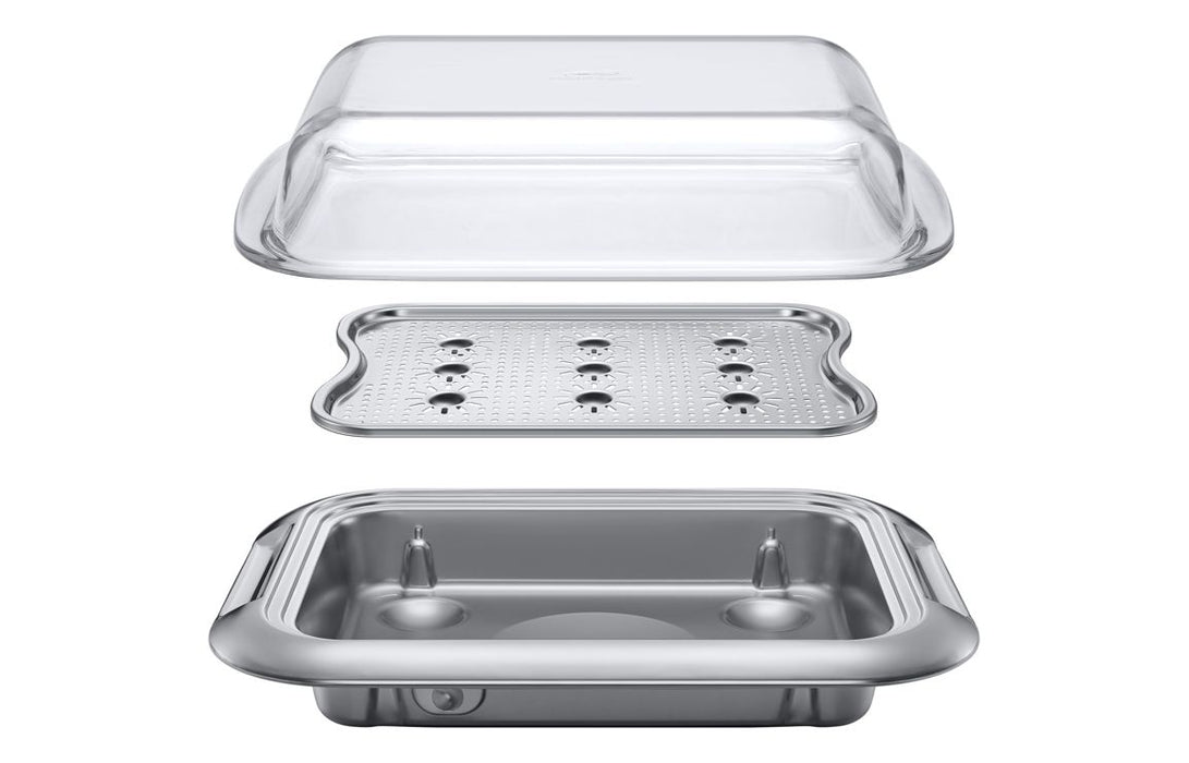 Samsung Bespoke Series 7 NV7B7997AAK/U4 Oven with Dual Cook - Black Glass