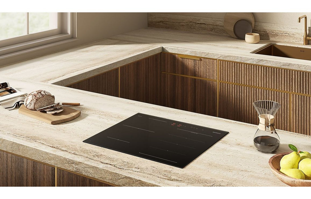 Samsung Series 6 NZ64B6056GK/U1 60cm Slim Induction Hob w/Flex Zone Plus - Black