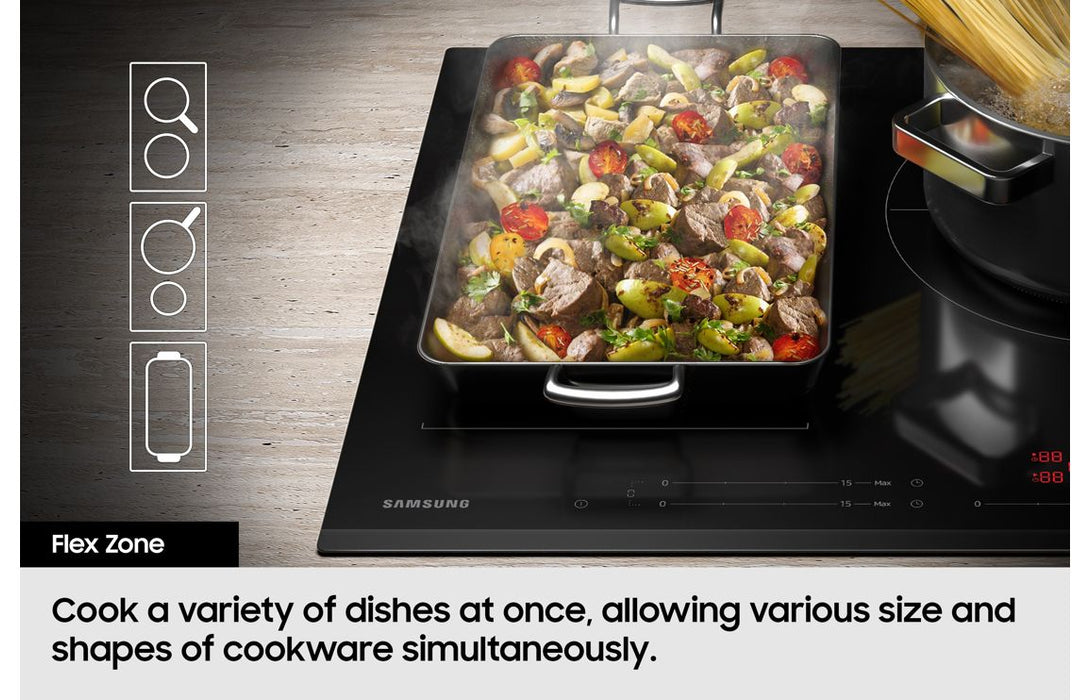 Samsung Series 5 NZ84C5047GK/U1 80cm Slim Induction Hob w/Flex Zone - Black