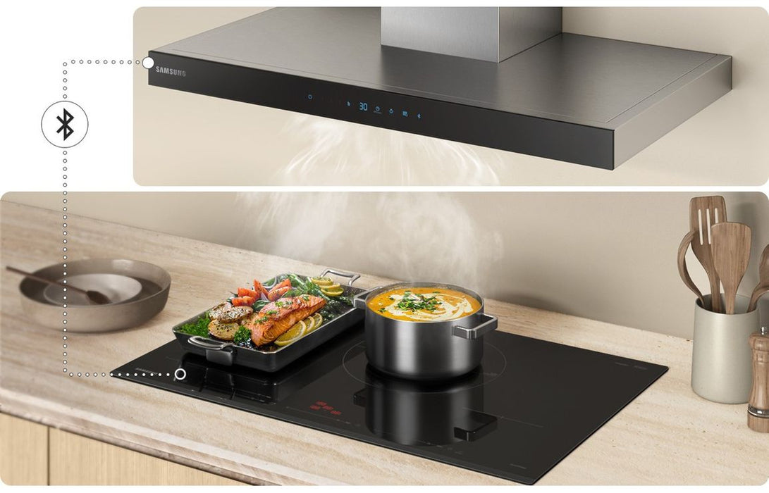 Samsung Series 5 NZ84C5047GK/U1 80cm Slim Induction Hob w/Flex Zone - Black