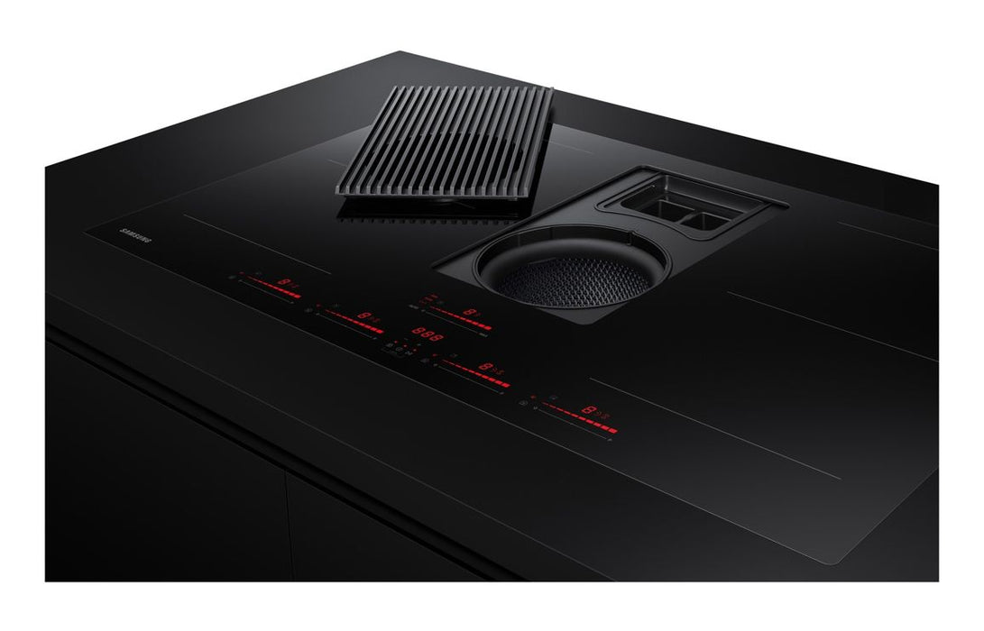 Samsung NZ84T9747VK/UR 80cm Venting Induction Hob w/Dual Flex Zone - Black