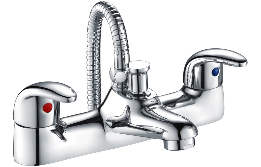 Nerano Low Pressure Bath/Shower Mixer - Chrome