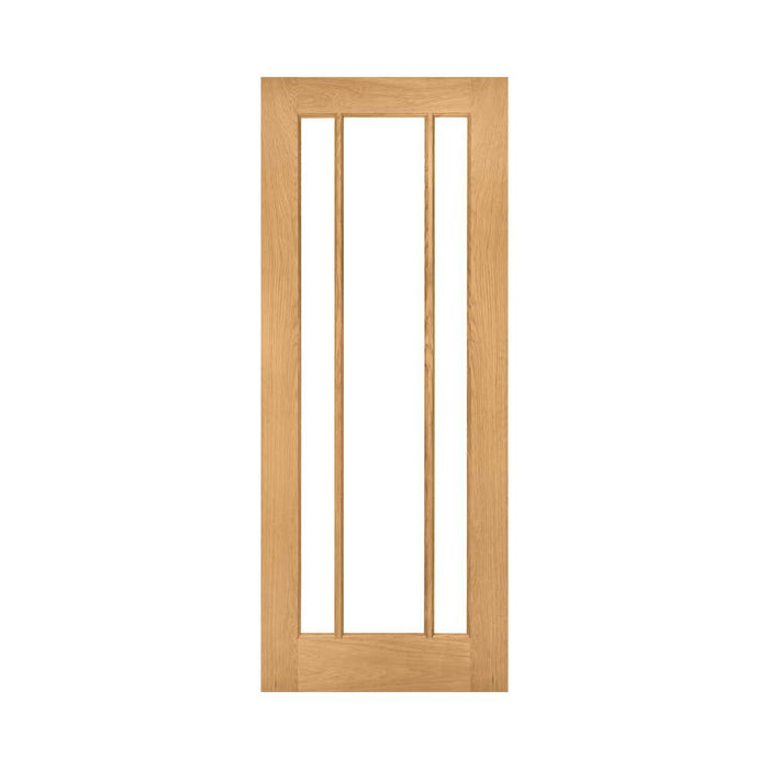 Deanta Norwich Unfinished Oak Bevelled Glaze Door