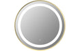 Nova 600mm Round Front-Lit LED Mirror 