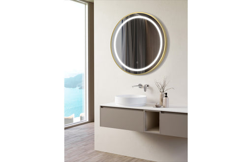 Nova 600mm Round Front-Lit LED Mirror 