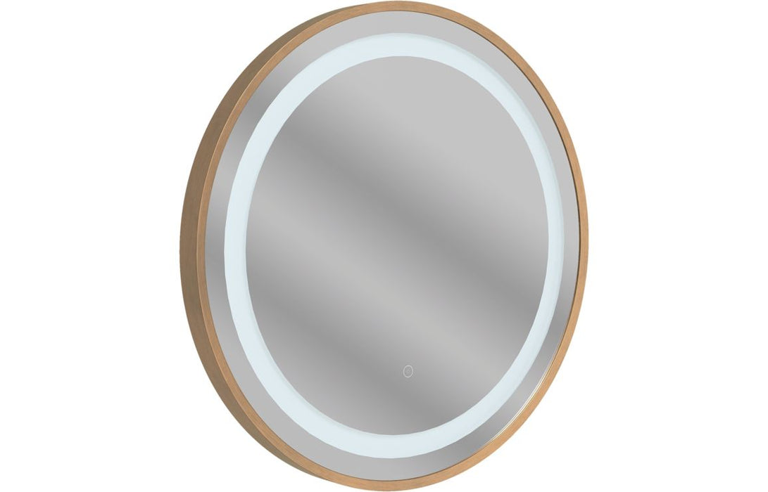 Nova 600mm Round Front-Lit LED Mirror 