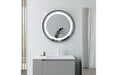 Nova 600mm Round Front-Lit LED Mirror 