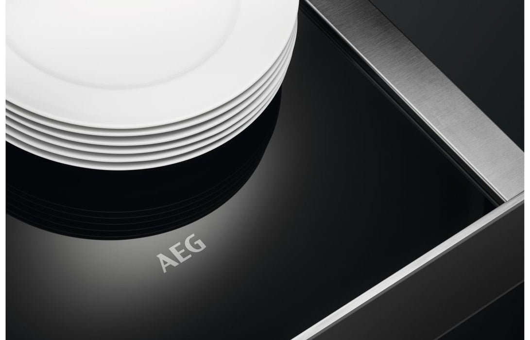 AEG OD8K11T 14cm Warming Drawer - Matt Black