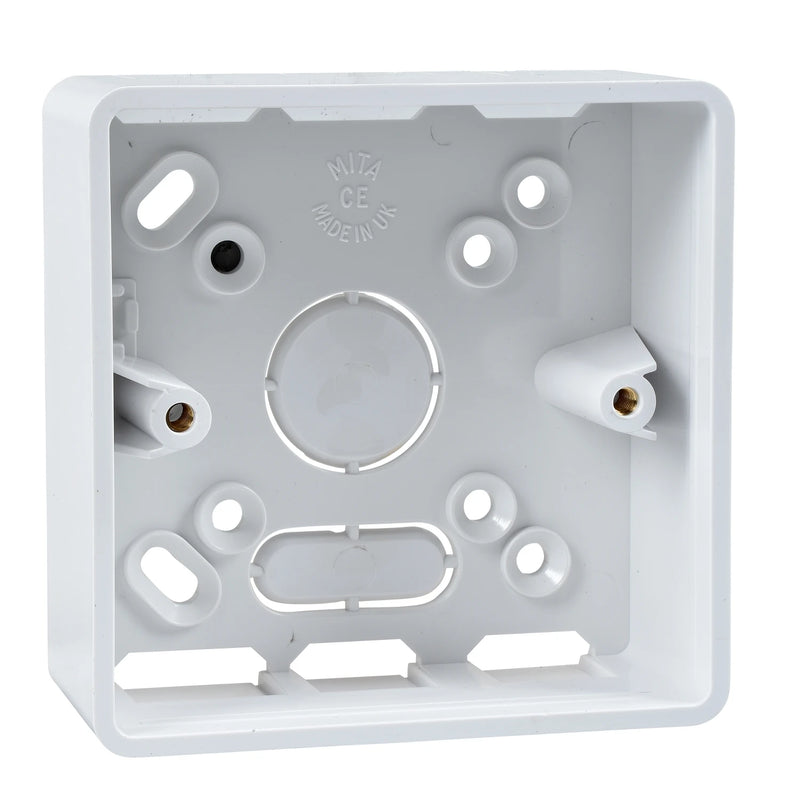 1 Gang 32 Mm Round Corner Mounting Box