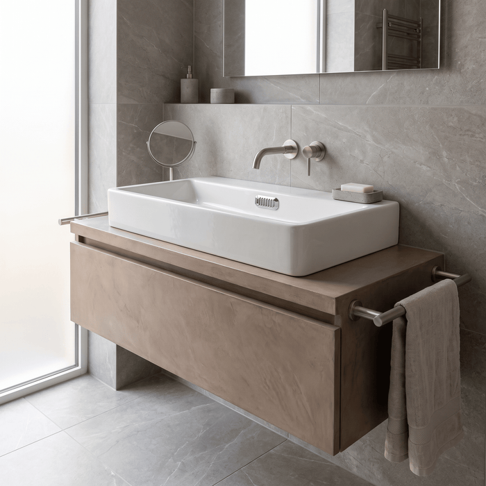 Chrome Overflow Basin Grill