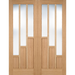 OAK COVENTRY PREFINISHED GLAZED 3L PAIRS