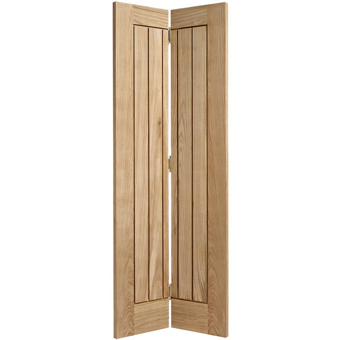 OAK MEXICANO BI-FOLD PRE-FINISHED