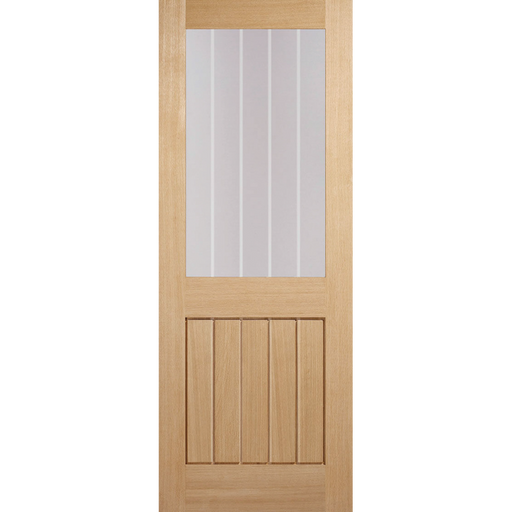 OAK MEXICANO GLAZED HALF LIGHT