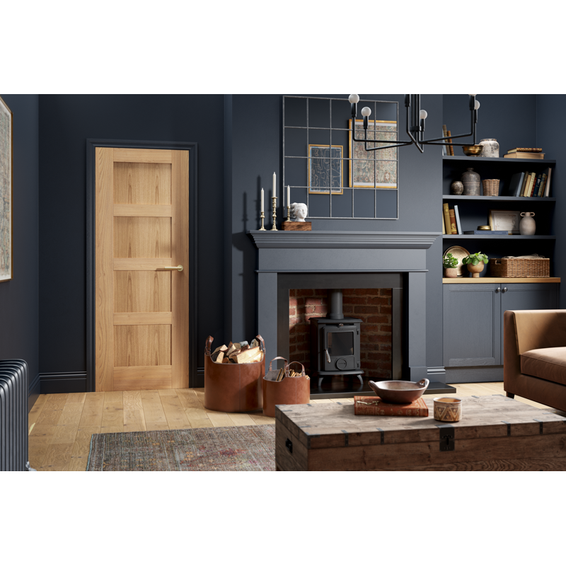 OAK SHAKER 4P PRE-FINISHED
