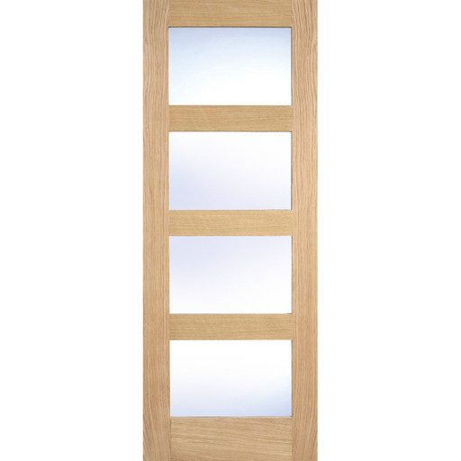 OAK SHAKER GLAZED 4L CLEAR PRE-FINISHED