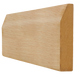 OAK SKIRTING CHAMFERED