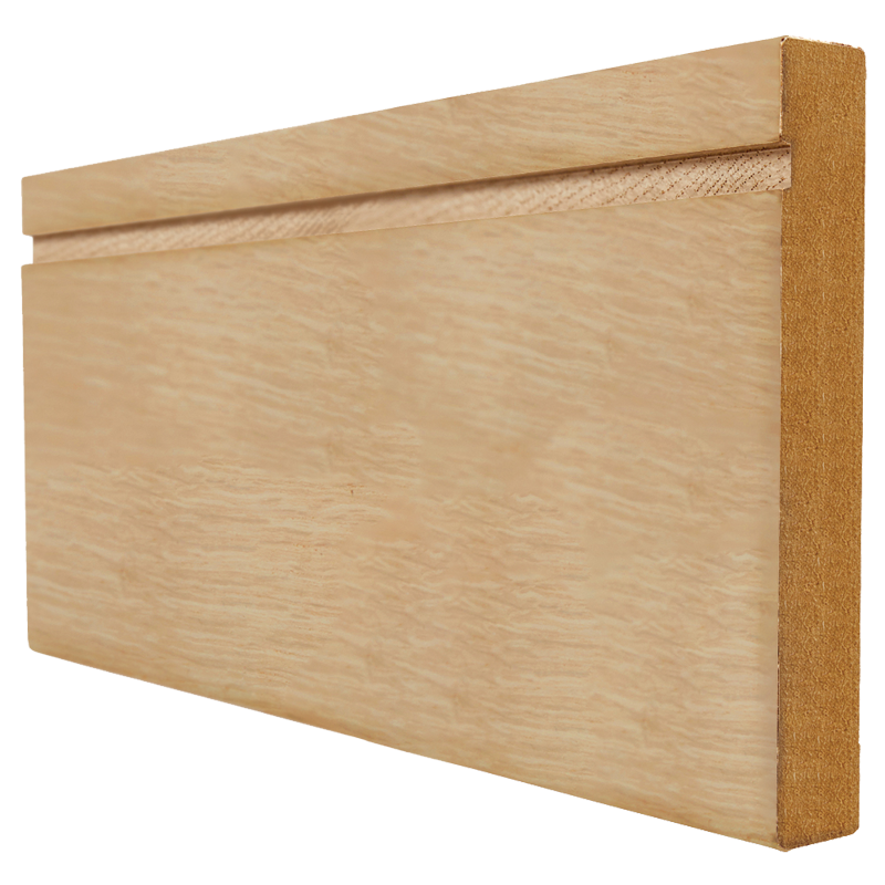 OAK SKIRTING SINGLE GROOVE