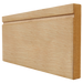 OAK SKIRTING SINGLE GROOVE
