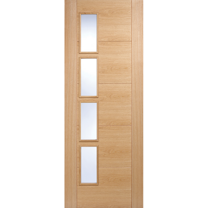 OAK VANCOUVER GLAZED 4L CLEAR GLASS OFFSET