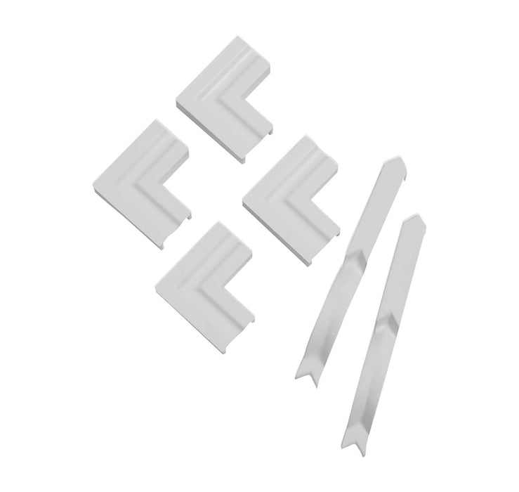 Ogee Door Architrave Fitting Kit - 6 Piece