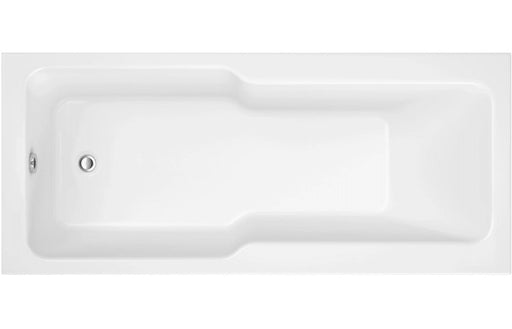 Ormond Straight 1700x750x550mm 0TH "C" Shower Bath w/Legs