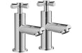 Orviano Basin Taps - Chrome
